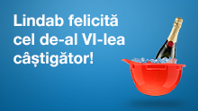 Lindab felicita cel de-al VI-lea castigator!