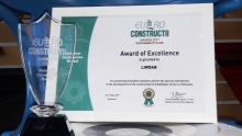 Lindab – premiu Euro Constructii Lindab – premiu Euro Constructii