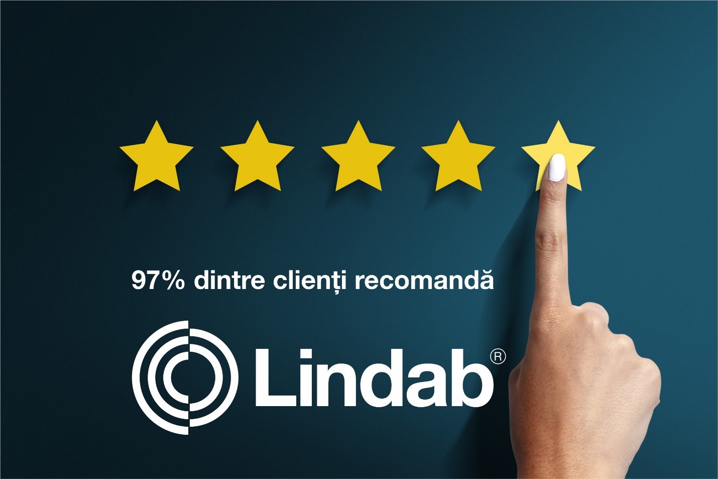 97% dintre clienti recomanda Lindab